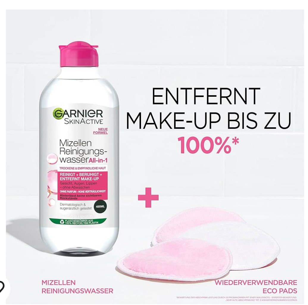 Mizellen Reinigungswasser