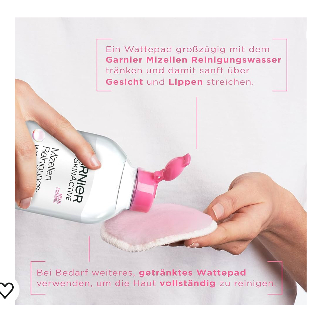 Mizellen Reinigungswasser