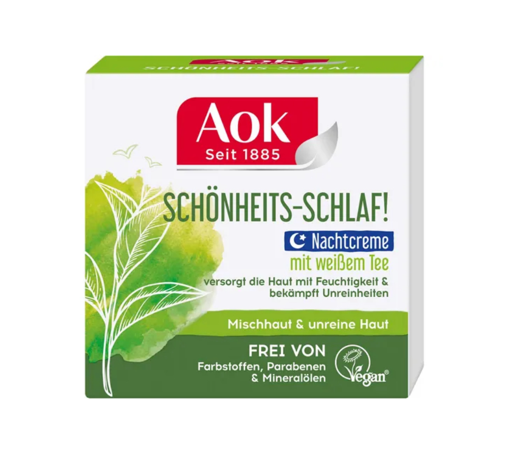 Aok Weisser Tee Nachtpflege