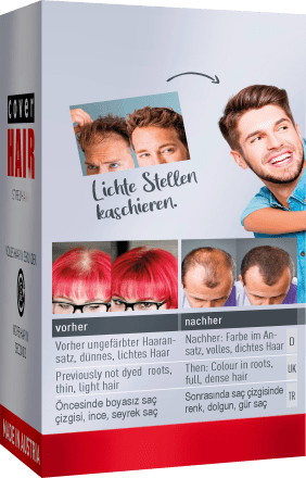 Streuhaar Haarverdichter Dunkelbraun, 14 g